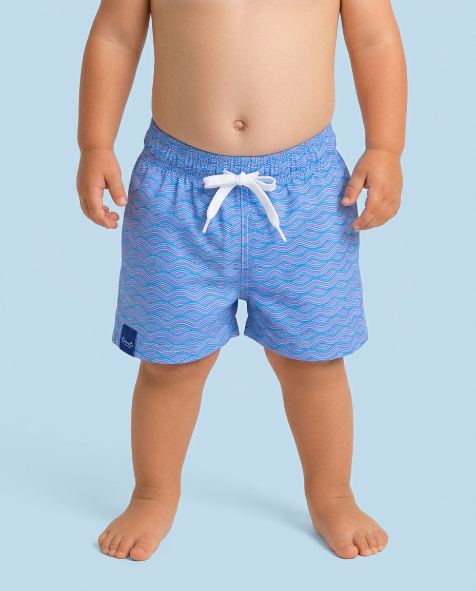 Baby & Toddler Boy Seaside Swim Trunks