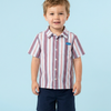 Baby & Toddler Boy Boardwalk USA Weekend Button Up Shirt
