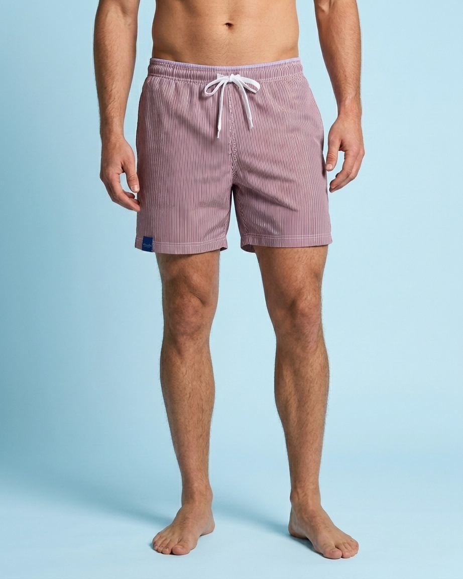 Men's Nantucket USA Lined Swim Trunks