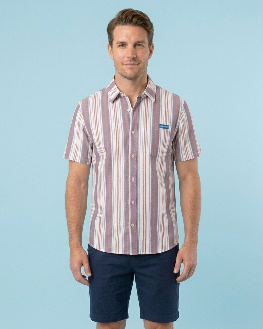Men's Boardwalk USA Weekend Button Up Shirt