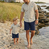 Men's Island Compass Weekend Button Up Shirt
