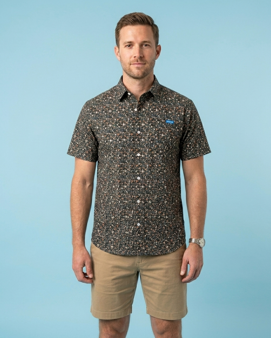 Men's Bar Harbor Weekend Button Up Shirt