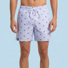 Men's USA Lined Swim Trunks