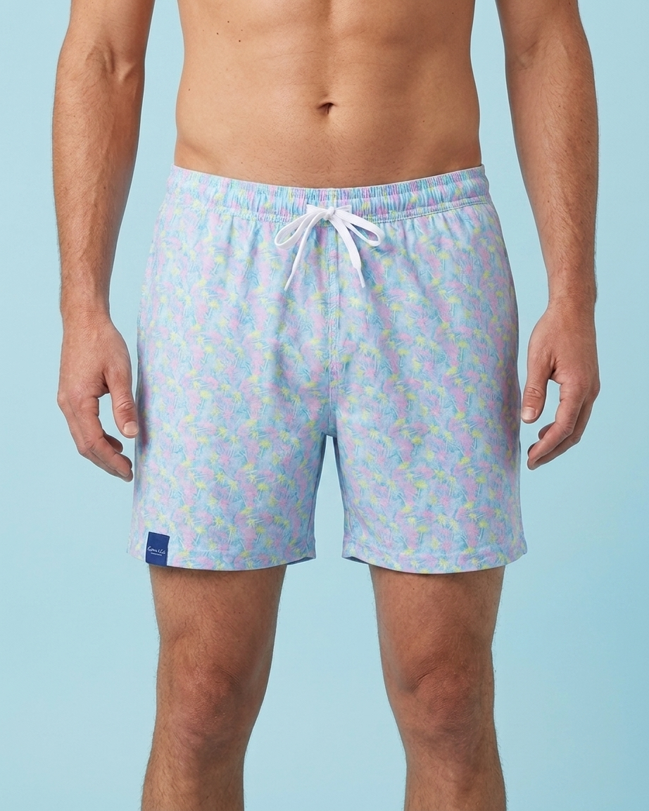 Men's Montauk Lined Swim Trunks