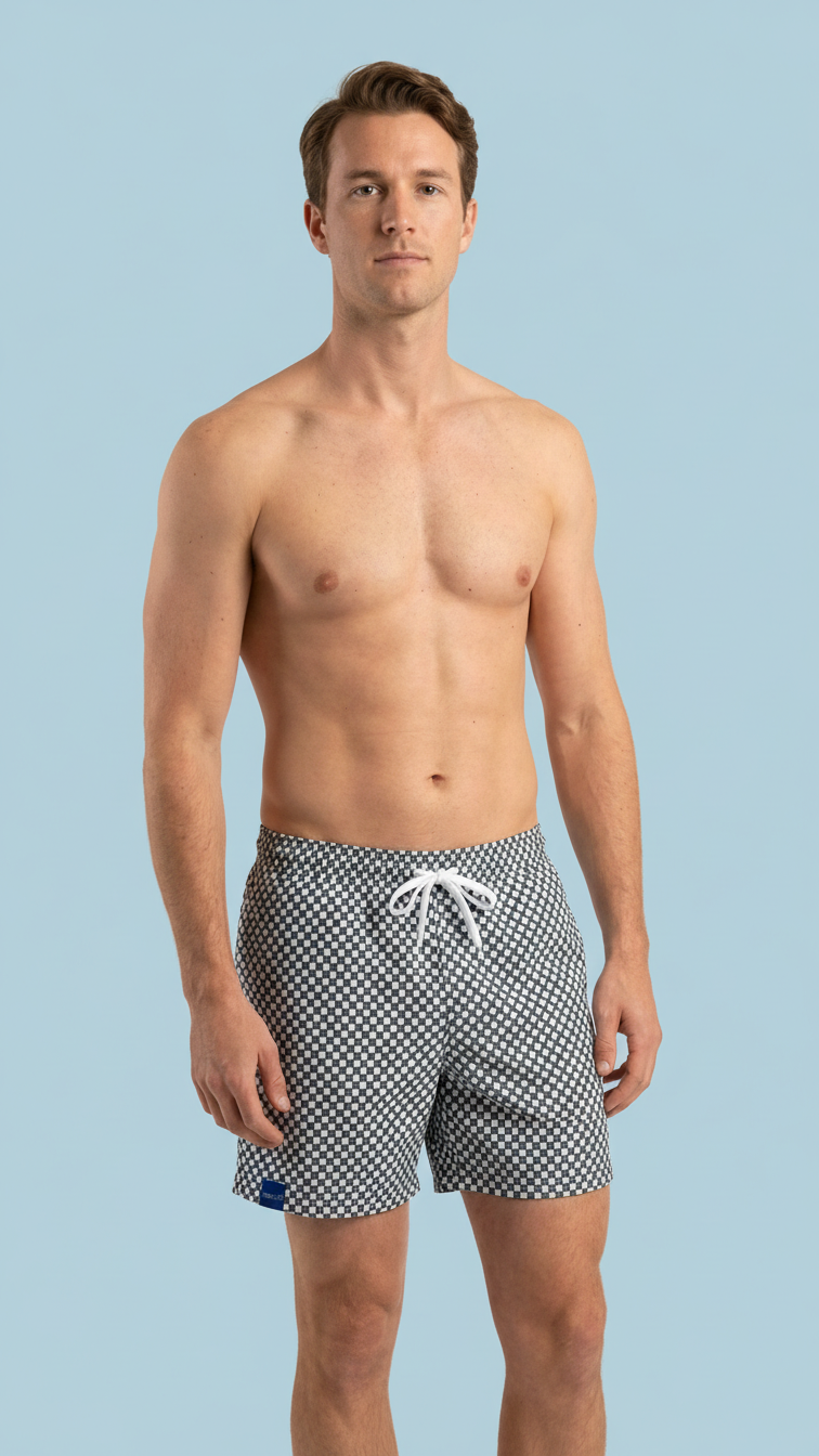 Men's Encinitas Lined Swim Trunks