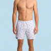 Men's USA Lined Swim Trunks