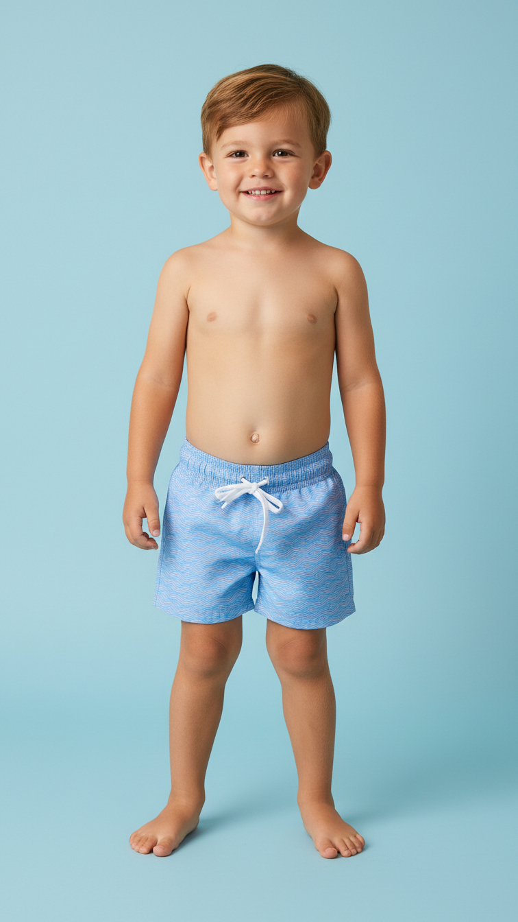 Baby & Toddler Boy Seaside Swim Trunks